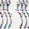 12 Packs: 2 ct. (24 total) Black AB Crystal Strip Bling Stickers by Recollections™
